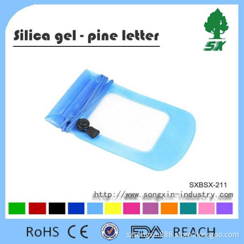 PVC Mobile Phones Waterproof Diving Bag/Portable Outdoor Water proof Pouch With Strap/Cellphone Dry Bag